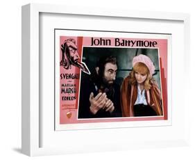 Svengali, John Barrymore, Marian Marsh, 1931-null-Framed Art Print