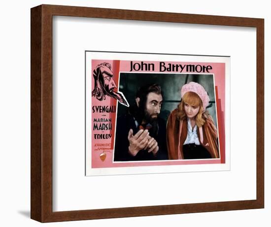 Svengali, John Barrymore, Marian Marsh, 1931-null-Framed Art Print