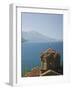 Sveti Jovan at Kaneo Church, Lake Ohrid, Macedonia-Walter Bibikow-Framed Photographic Print