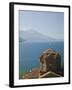 Sveti Jovan at Kaneo Church, Lake Ohrid, Macedonia-Walter Bibikow-Framed Photographic Print