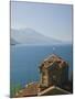 Sveti Jovan at Kaneo Church, Lake Ohrid, Macedonia-Walter Bibikow-Mounted Photographic Print