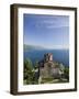 Sveti Jovan at Kaneo Church on Lake Ohrid, Ohrid, Macedonia-Walter Bibikow-Framed Photographic Print