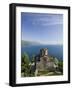 Sveti Jovan at Kaneo Church on Lake Ohrid, Ohrid, Macedonia-Walter Bibikow-Framed Photographic Print