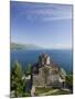 Sveti Jovan at Kaneo Church on Lake Ohrid, Ohrid, Macedonia-Walter Bibikow-Mounted Photographic Print