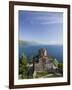 Sveti Jovan at Kaneo Church on Lake Ohrid, Ohrid, Macedonia-Walter Bibikow-Framed Photographic Print