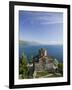 Sveti Jovan at Kaneo Church on Lake Ohrid, Ohrid, Macedonia-Walter Bibikow-Framed Photographic Print