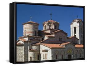 Sveti Kliment I Pantelejmon Church, Ohrid, Macedonia-Walter Bibikow-Framed Stretched Canvas