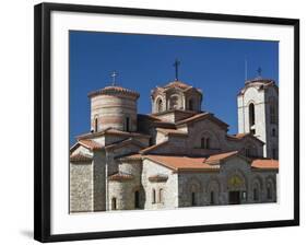 Sveti Kliment I Pantelejmon Church, Ohrid, Macedonia-Walter Bibikow-Framed Photographic Print