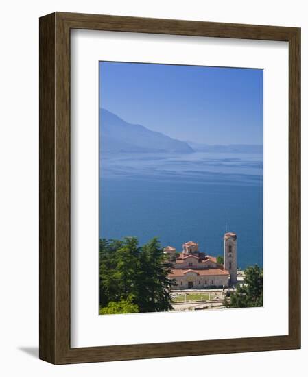 Sveti Kliment I Pantelejmon Church, Ohrid, Macedonia-Walter Bibikow-Framed Photographic Print