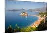 Sveti Stefan, Budva Bay, Budva Riviera, Montenegro, Europe-Frank Fell-Mounted Photographic Print