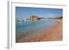 Sveti Stefan, Budva Bay, Budva Riviera, Montenegro, Europe-Frank Fell-Framed Photographic Print