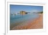 Sveti Stefan, Budva Bay, Budva Riviera, Montenegro, Europe-Frank Fell-Framed Photographic Print