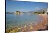 Sveti Stefan, Budva Bay, the Budva Riviera, Montenegro, Europe-Frank Fell-Stretched Canvas