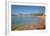 Sveti Stefan, Budva Bay, the Budva Riviera, Montenegro, Europe-Frank Fell-Framed Photographic Print