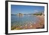 Sveti Stefan, Budva Bay, the Budva Riviera, Montenegro, Europe-Frank Fell-Framed Photographic Print