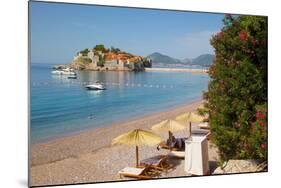 Sveti Stefan, Budva Bay, the Budva Riviera, Montenegro, Europe-Frank Fell-Mounted Photographic Print