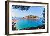 Sveti Stefan, near Budva, Montenegro.-null-Framed Photographic Print