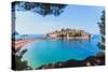 Sveti Stefan, near Budva, Montenegro.-null-Stretched Canvas