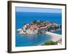 Sveti Stefan, Seaside Resort in Western Montenegro, Europe-Michael Runkel-Framed Photographic Print