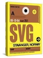 SVG Stavanger Luggage Tag I-NaxArt-Stretched Canvas