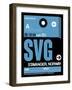 SVG Stavanger Luggage Tag II-NaxArt-Framed Art Print