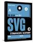 SVG Stavanger Luggage Tag II-NaxArt-Framed Stretched Canvas