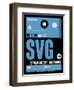 SVG Stavanger Luggage Tag II-NaxArt-Framed Art Print