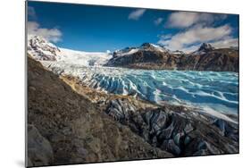 Svinafellsjokull Glacier in Skaftafell National Park, Iceland-null-Mounted Photographic Print