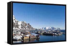 Svolvaer, Lofoten Islands, Nordland, Arctic, Norway, Scandinavia-Sergio Pitamitz-Framed Stretched Canvas