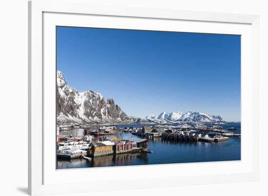 Svolvaer, Lofoten Islands, Nordland, Arctic, Norway, Scandinavia-Sergio Pitamitz-Framed Photographic Print