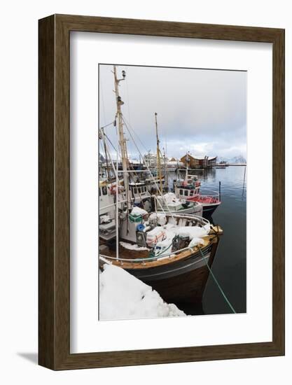 Svolvaer, Lofoten Islands, Nordland, Arctic, Norway, Scandinavia-Sergio Pitamitz-Framed Photographic Print