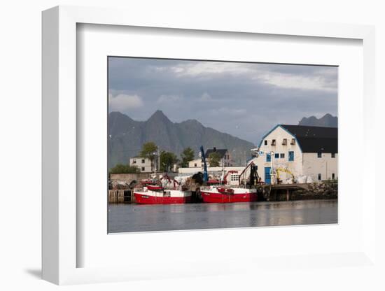 Svolvaer, Lofoten Islands, Norway, Scandinavia, Europe-Sergio Pitamitz-Framed Photographic Print