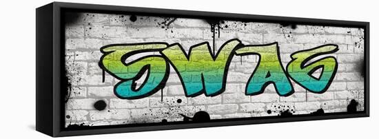 Swag Graffiti-N. Harbick-Framed Stretched Canvas