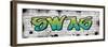 Swag Graffiti-N. Harbick-Framed Premium Photographic Print