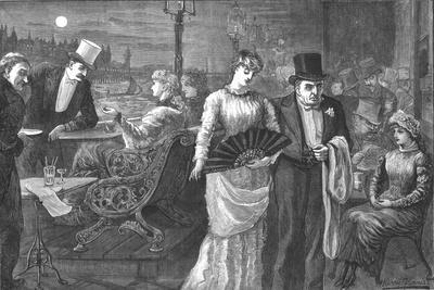 A Midsummer Night on the Terrace of the House of Commons, Palace of Westminster, 1881