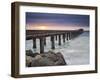 Swakopmund Pier at Sunset, Namibia-Frances Gallogly-Framed Photographic Print