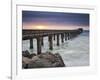 Swakopmund Pier at Sunset, Namibia-Frances Gallogly-Framed Photographic Print