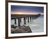 Swakopmund Pier at Sunset, Namibia-Frances Gallogly-Framed Photographic Print
