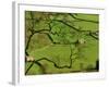 Swaledale, Drystone Walls and Field Barns in Valley Floor of Gunnerside in Yorkshire Dales, England-Paul Harris-Framed Photographic Print