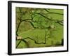 Swaledale, Drystone Walls and Field Barns in Valley Floor of Gunnerside in Yorkshire Dales, England-Paul Harris-Framed Photographic Print