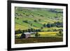 Swaledale in Summer from Askrigg High Road Near Muker-Mark Sunderland-Framed Photographic Print