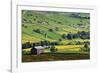 Swaledale in Summer from Askrigg High Road Near Muker-Mark Sunderland-Framed Photographic Print