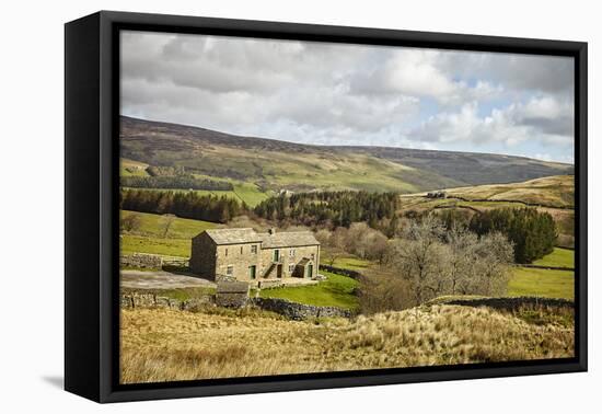 Swaledale, Yorkshire Dales, North Yorkshire, Yorkshire, England, United Kingdom, Europe-Mark Mawson-Framed Stretched Canvas