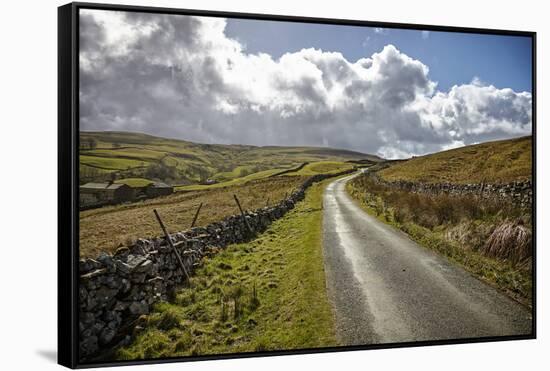 Swaledale, Yorkshire Dales, Yorkshire, England, United Kingdom, Europe-Mark Mawson-Framed Stretched Canvas