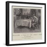 Swallow, a Tale of the Great Trek-William Hatherell-Framed Giclee Print