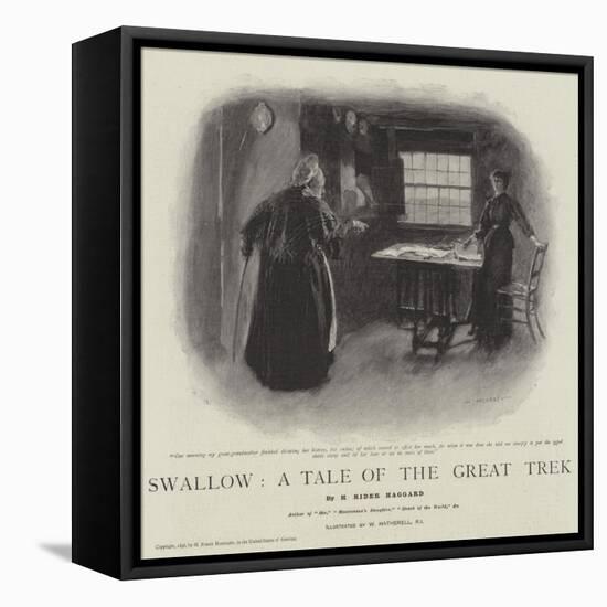 Swallow, a Tale of the Great Trek-William Hatherell-Framed Stretched Canvas