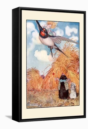 Swallow Soared-H.m. Brock-Framed Stretched Canvas