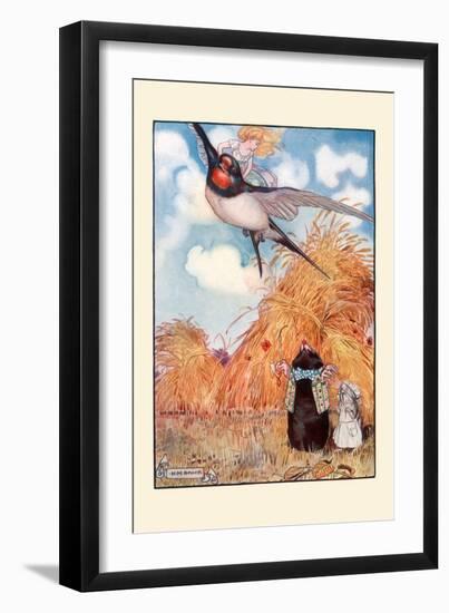 Swallow Soared-H.m. Brock-Framed Art Print