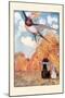Swallow Soared-H.m. Brock-Mounted Art Print