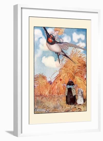 Swallow Soared-H.m. Brock-Framed Art Print